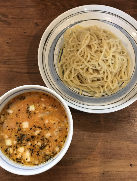「トマトつけ麺」@らーめん ふくのや 与野店の写真