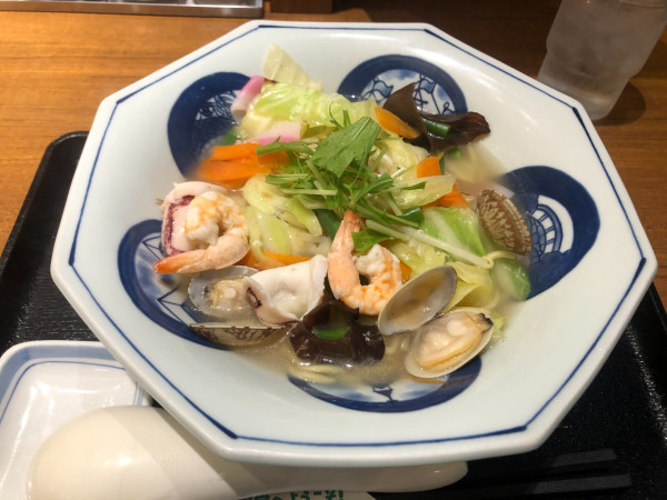 「海鮮ちゃんぽん」@長崎ちゃんぽん リンガーハット 川越U_PLACE店の写真