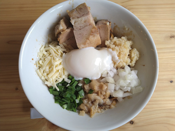 「FATまぜそば」@メントサケの写真