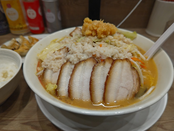 「メガたんたん（味噌）」@幸楽苑 秋葉原店の写真