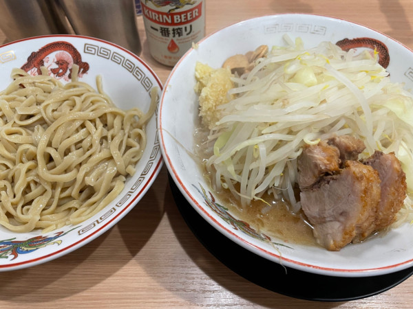 「ミニつけ麺」@ラーメン豚山 金沢文庫店の写真
