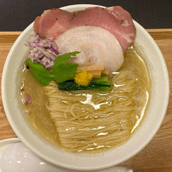 「上 貝と煮干し塩 ¥1,190」@中華そば うお静の写真