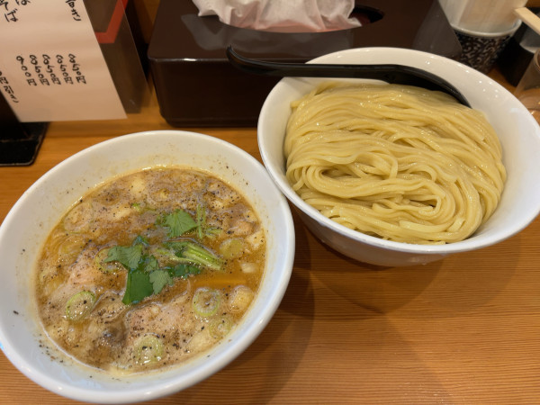 「つけそば中（1150円）」@らーめん工房 麺作の写真