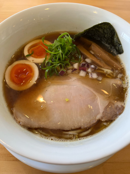 「芳醇煮干しそば」@自家製ラーメン アイリーの写真