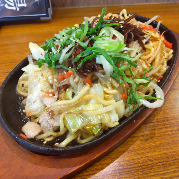 「焼ラーメン（￥792）」@銀だこ酒場 蒲田東口店の写真