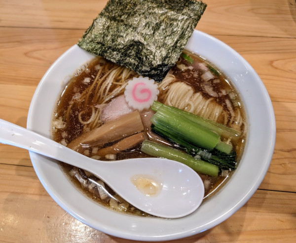 「煮干し中華そば980円」@蕾 分家の写真