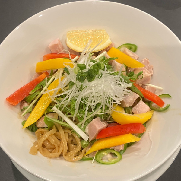 「まぜそば1000円」@東京オリーブnoodleの写真