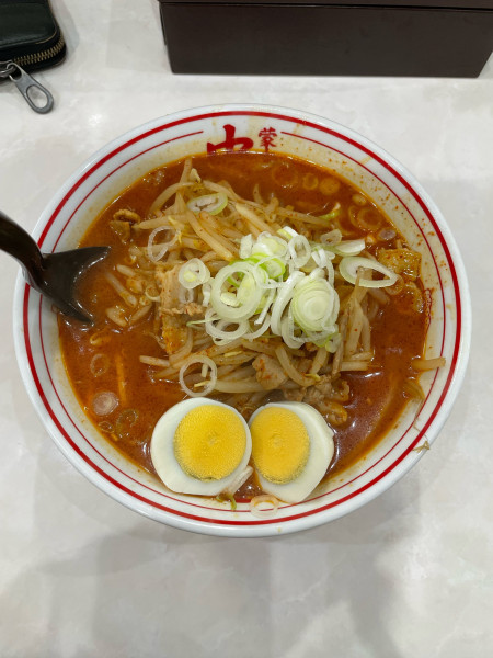 「味噌卵麺(970円)」@蒙古タンメン中本 高崎店の写真