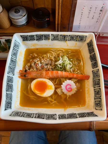 「えび出汁らぁ麺」@麺 玉響 刈谷店の写真