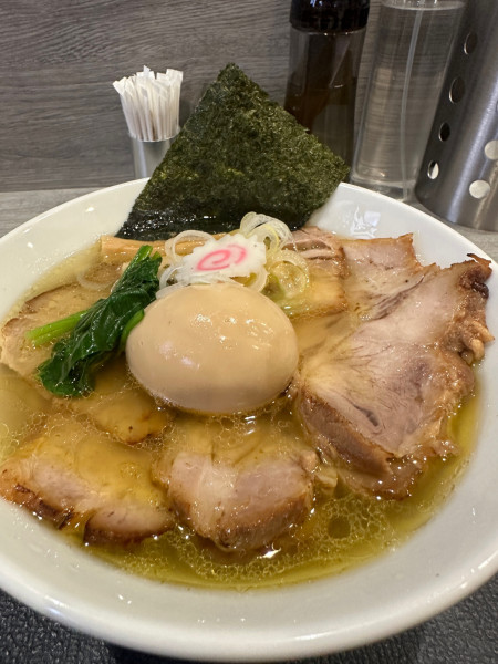 「塩チャーシュー麺」@手打ち 蓮の写真