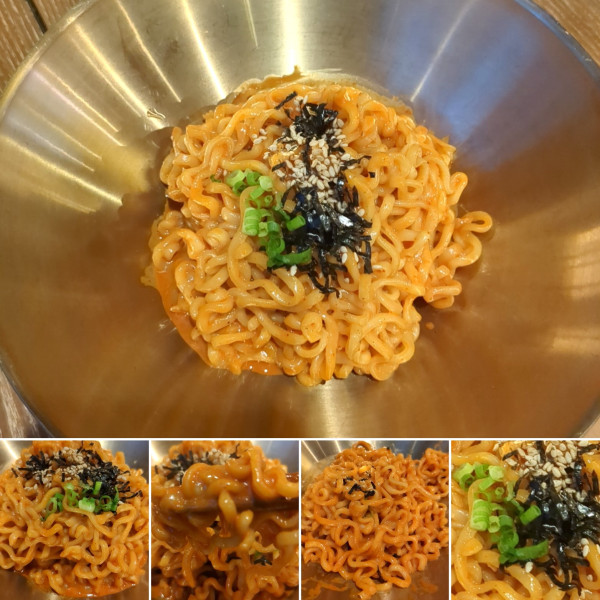 「ローゼブルダック炒め麺　880円」@韓国料理 和韓内の写真