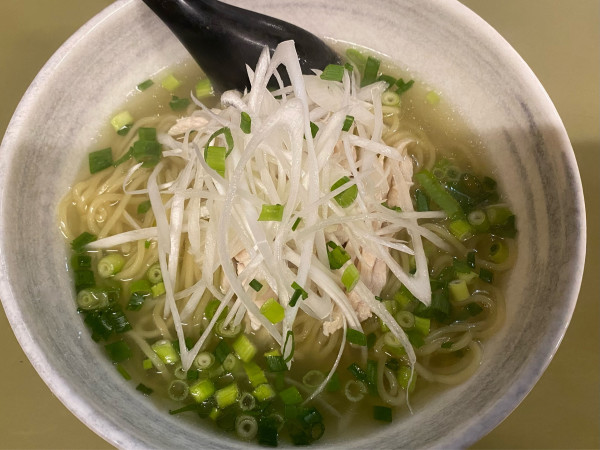 「わさびラーメン　800円」@彩彩の写真