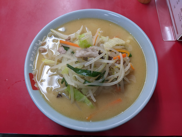「タンメン：1000円」@東京築地やよい麺の写真