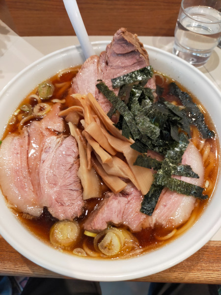 「チャーシューらあめん」@らぁめん ほりうち 本店の写真