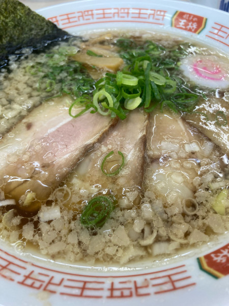 「中華そば748円」@餃子の王将 JR福知山駅店の写真