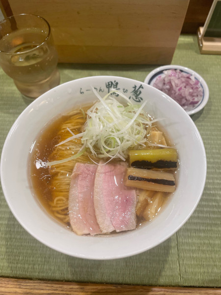 「鴨らーめん」@らーめん 鴨to葱の写真