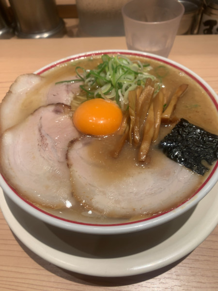 「特製濃厚とろりそば」@東京煮干し らーめん 玉 東京駅店の写真
