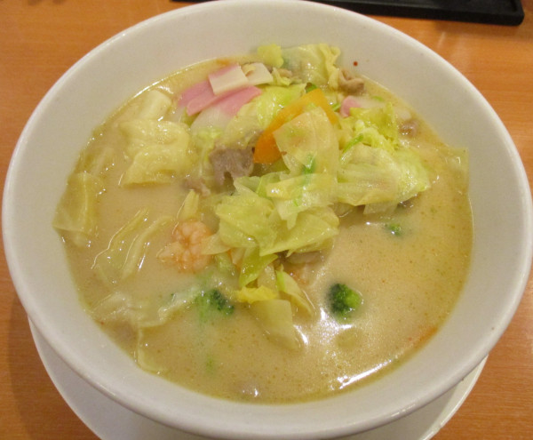 「＜期間限定＞日高ちゃんぽん　710円」@日高屋 江戸川橋店の写真