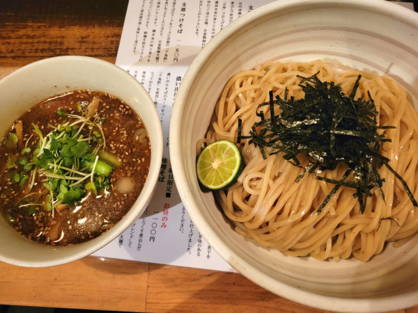 「支那つけそば大盛」@日本橋 製麺庵 なな蓮の写真