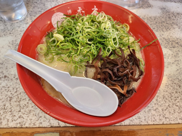 「ネギラーメン」@博多禿鷹 多摩川店の写真