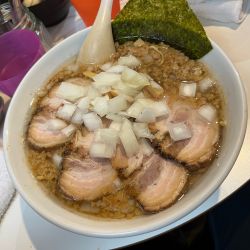こってりちゃーしゅうめん（無料玉ねぎ）