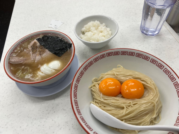 「特製つけ中華(¥1200)+卵黄(¥80)」@マルショーラーメン ヨドバシAkiba店の写真