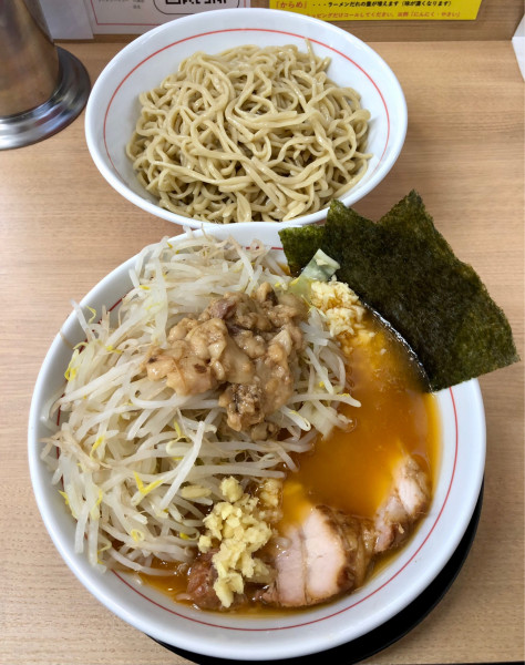 「【限定】つけ麺　900  麺マシ100 　海苔50」@ラーメンハマコー 六浦店の写真