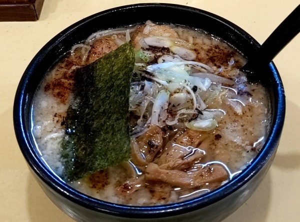 「こってりらーめん（細麺）」@麺屋 天王の写真
