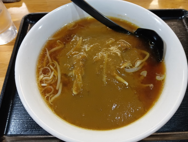 「カレーらーめん（¥600）」@ラーメン三吉の写真