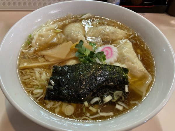 「ワンタンメン」@麺処 大木の写真
