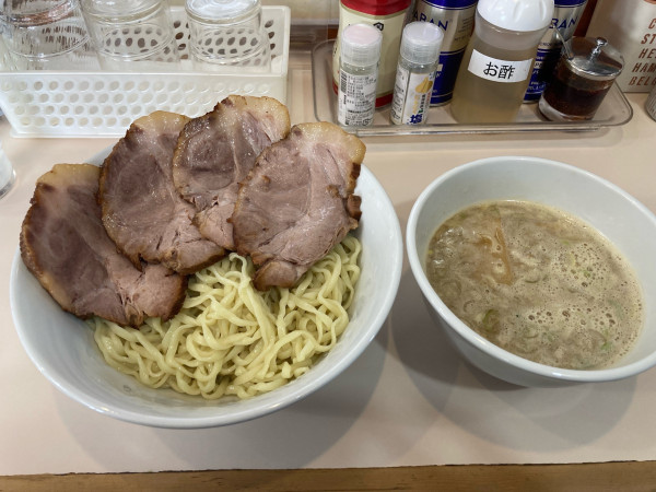 「鶏白湯つけめん・チャーシュー」@麺処 大木の写真