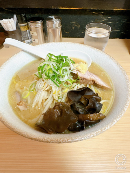「味噌ラーメンきくらげ」@らーめん来斗の写真