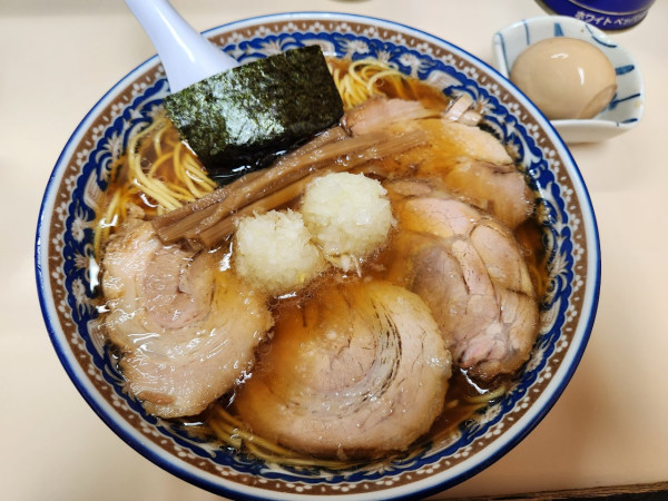 「ミックスチャーシュー麺(並)味玉」@タンタンの写真