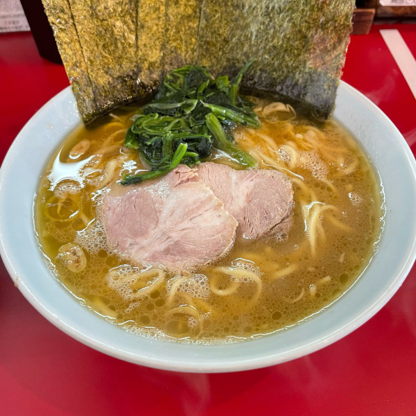 「ラーメン　ネギ飯セット」@横浜家系らーめん たま家の写真