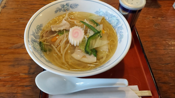 「もやしそば 650円」@そば処 大むらの写真