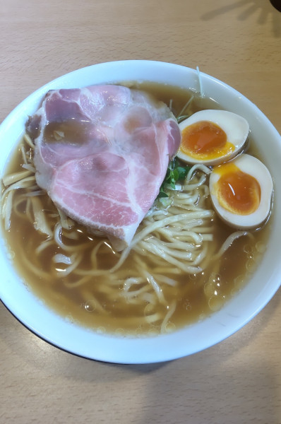 「半熟煮たまごラーメン(しょうゆ) 880円」@麺処 絢の写真