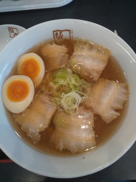 「味玉ラーメン」@喜多方ラーメン坂内 名古屋守山店の写真