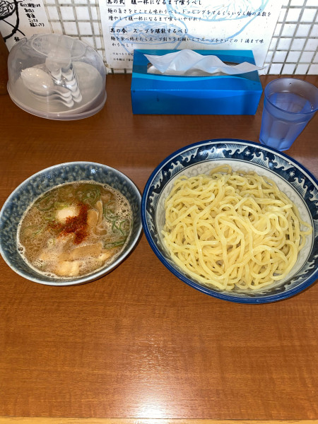 「つけめん2玉味付玉子¥1,280円」@中華そば 中村屋の写真