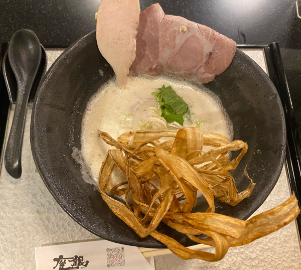 「鶏soba  1100円」@鶏soba座銀 神楽坂東京本店の写真