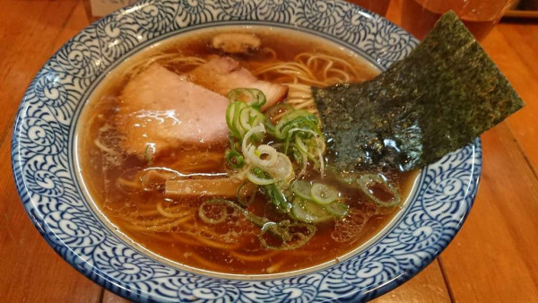 「らーめん正油　細麺」@らーめん森や。の写真