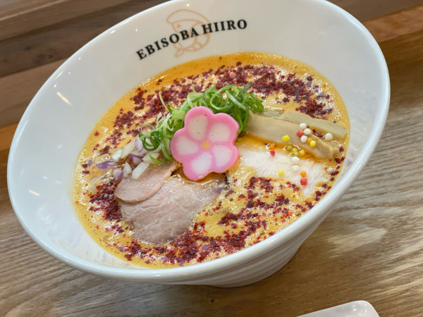 「濃厚えびそば『赤』」@えびそば 緋彩の写真