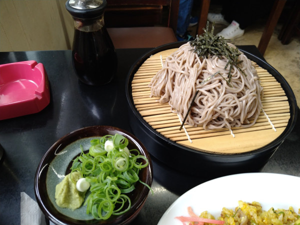 「ざるそば」@山の家の写真