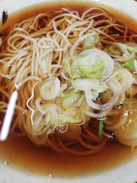 「かけそば」@そばよし 京橋店の写真