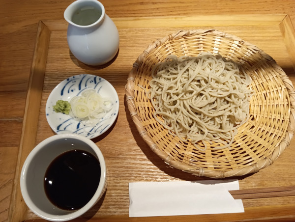 「もりそば(¥770)」@手打ち 達吉の写真