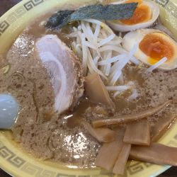 味玉　中華　ニンニク別盛り