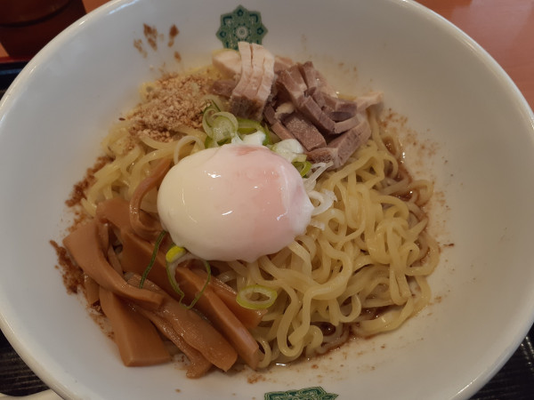 「汁なしラーメン」@日高屋 柿生駅前店の写真