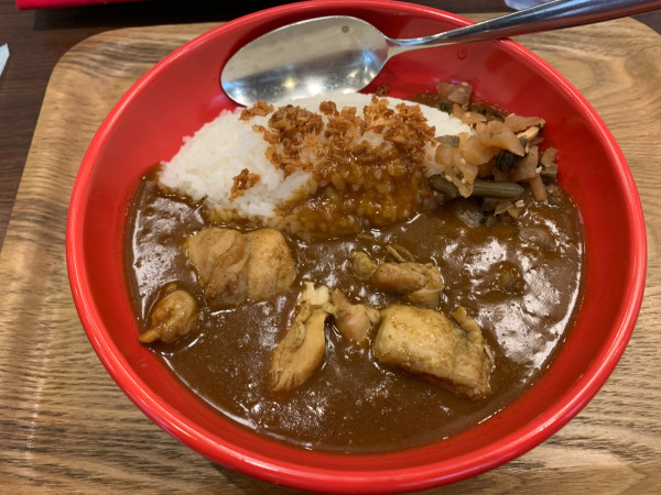 「チキンカレー 880円」@カレースマイルの写真