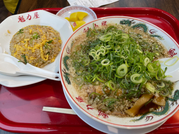 「焼きめし定食」@ラーメン魁力屋 イオンモール太田店の写真