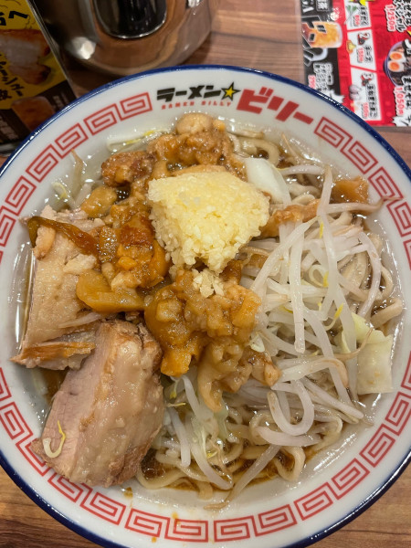 「ラーメン200g」@ラーメンビリー 南仙台店の写真