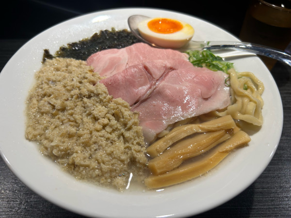 「【限定】特製ホタテ塩1100円」@中華蕎麦 無冠の写真